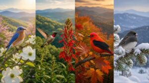 seasonal birds in virginia