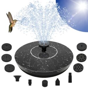 Solar Fountain Pump, Garden Bird B0GQ3X9PLZ