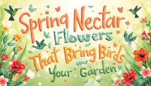 spring nectar flowers birds spring nectar flowers birds
