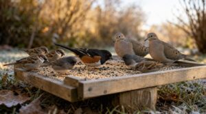 tray feeders for sparrows, juncos, doves, and towhees tray feeders for sparrows, juncos, doves, and towhees