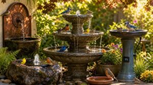 types of bird water features types of bird water features