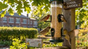 use tube feeders for sunflower hearts and blends use tube feeders for sunflower hearts and blends