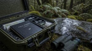 weatherproof storage for guides and notes weatherproof storage for guides and notes
