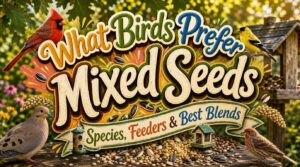 what birds prefer mixed seeds over single seed