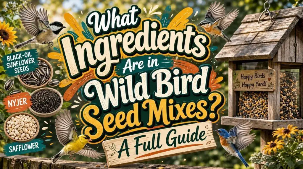 What Ingredients Are in Wild Bird Seed Mixes? A Full Guide