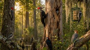 where alabama woodpeckers live where alabama woodpeckers live