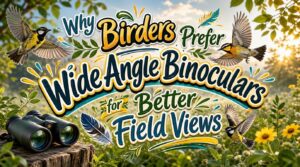 why birders prefer wide angle binoculars