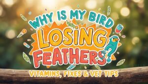 why is my bird losing feathers vitamin