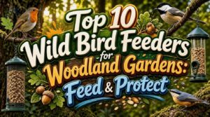 wild bird feeders for woodland gardens