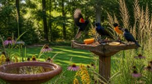 attracting blackbirds to backyards attracting blackbirds to backyards