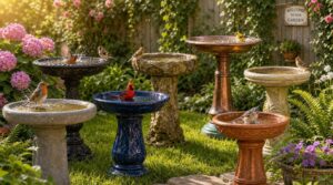 best materials for backyard bird baths best materials for backyard bird baths