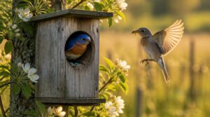 bluebirds in spring bluebirds in spring