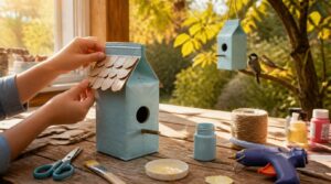 build a carton birdhouse build a carton birdhouse