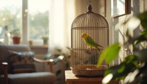 cage placement affects your bird's well-being cage placement affects your bird's well-being