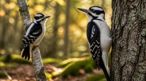 downy vs. hairy woodpeckers downy vs. hairy woodpeckers