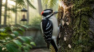 downy woodpecker downy woodpecker