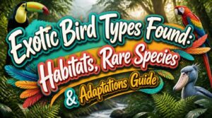 exotic bird types found exotic bird types found