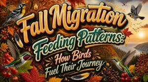 fall migration feeding patterns