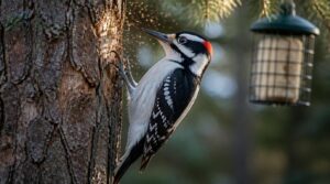 hairy woodpecker hairy woodpecker