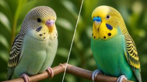 juvenile versus adult budgies juvenile versus adult budgies
