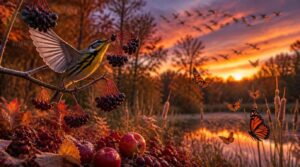 key fall migration food sources key fall migration food sources