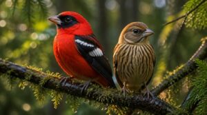 male versus female markings male versus female markings