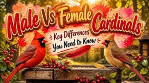 male vs female cardinals male vs female cardinals