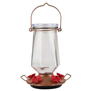 Perky Pet Crystal Bronze Top Fill Glass B08CS15VGX
