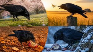 seasonal changes in crow diets seasonal changes in crow diets