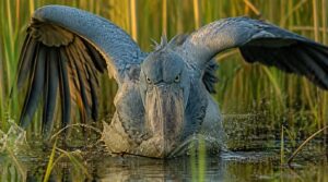 shoebill hunting bill shoebill hunting bill