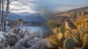 species-specific winter ranges species-specific winter ranges