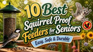 squirrel proof feeders for seniors