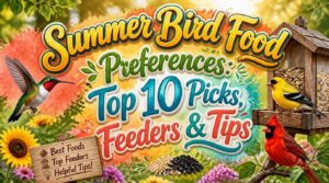 summer bird food preferences summer bird food preferences