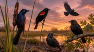 types of black birds in illinois types of black birds in illinois