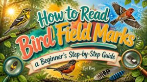 understanding bird field marks for beginners
