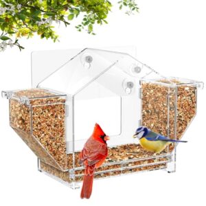 Upgraded Window Bird Feeder with B0DNQGH2JD