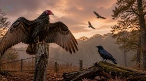 vultures, crows, and ravens vultures, crows, and ravens