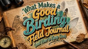 what makes a good birding field journal what makes a good birding field journal