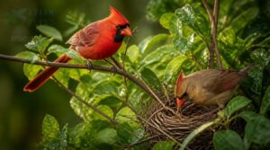 when cardinals build nests when cardinals build nests