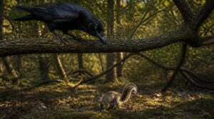 when crows hunt live squirrels when crows hunt live squirrels