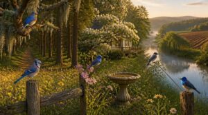 where blue birds live where blue birds live