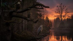 where larger birds sleep where larger birds sleep