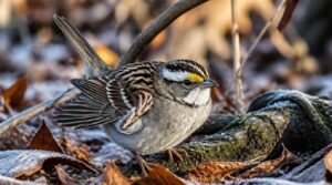 white-throated sparrow white-throated sparrow