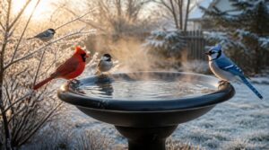 attract birds and maintain clean water attract birds and maintain clean water