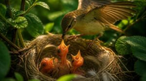 baby birds in nests baby birds in nests