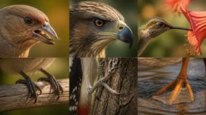 beak and foot types beak and foot types