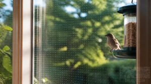 bird-proof nearby glass bird-proof nearby glass