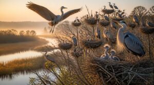 breeding, nesting, and heronries breeding, nesting, and heronries