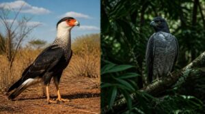 caracaras and forest falcons caracaras and forest falcons