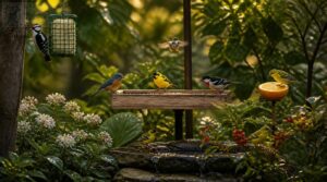 choose productive feeder spots for migrants choose productive feeder spots for migrants